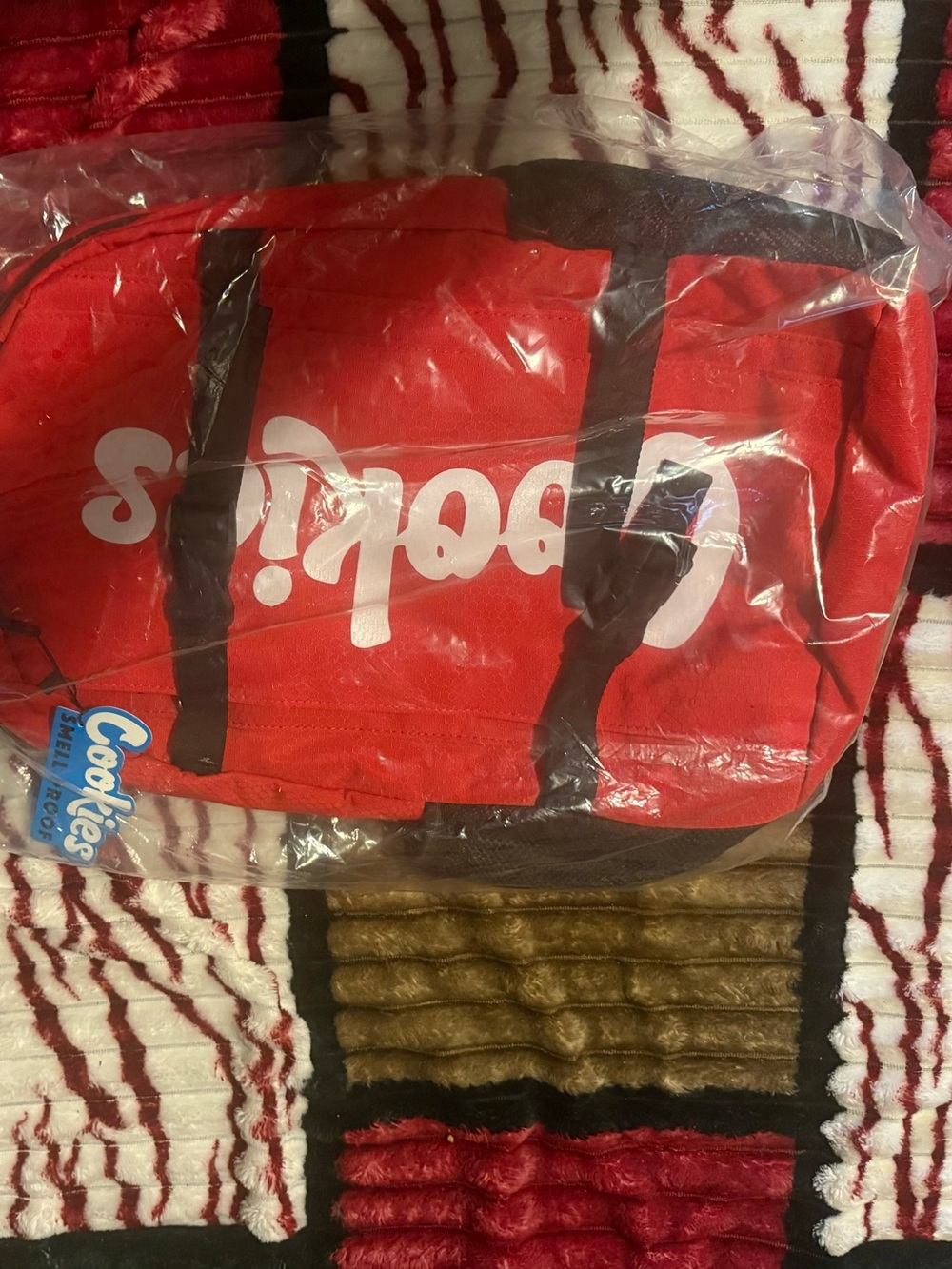 Cookies Red smell proff Backpack